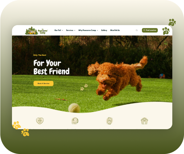 Revamping the Pawsome Camp Website for Optimal User Experience